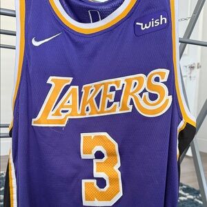 Nike Purple and Gold Lakers Jersey